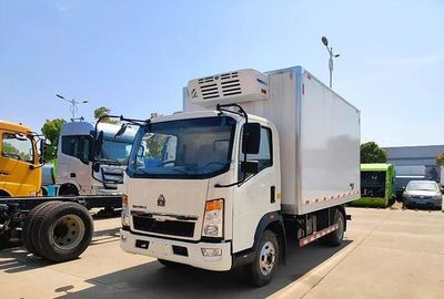 國六重汽豪沃130馬力4米冷藏車發車陜西西安